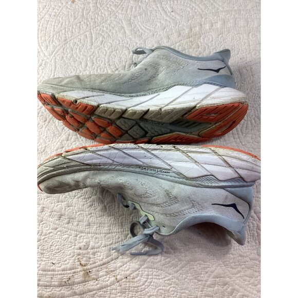 Hoka Arahi 6 Mens Running Shoes*Size 8.5*Gray & Orange*Lightweight Mesh Sneakers - Picture 4 of 11